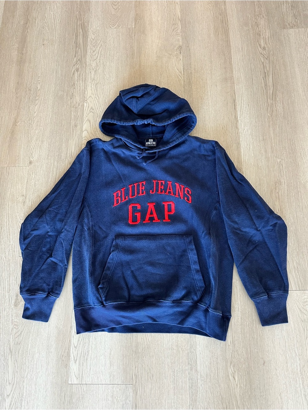 Gap Athletics Navy Embroidered Hoodie